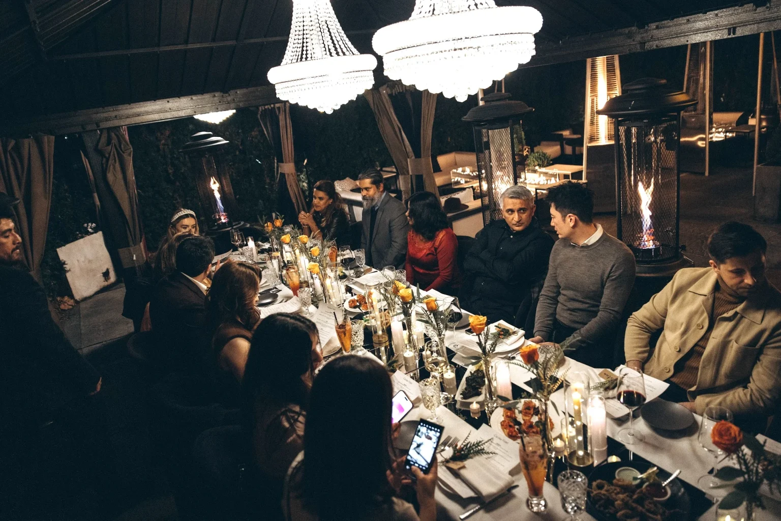 Investors and immigrant founders in a focused Femigrants dinner conversation
